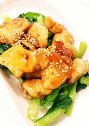 節約♪鶏胸肉の甘辛めちゃ旨焼きお弁当にも-レシピのメイン写真