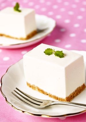 純りんご酢で♪レアチーズケーキ-レシピのメイン写真