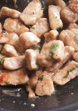 プリプリお肉の紫蘇レモン焼き 夏の弁当に-レシピのメイン写真