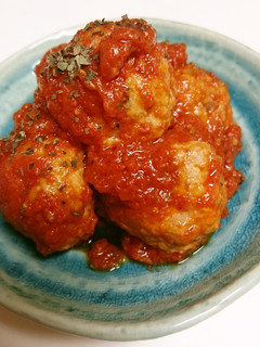 ハンバーグより簡単♡トマト煮ミートボール-レシピのメイン写真