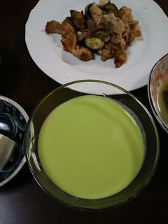 そら豆冷製スープ-レシピのメイン写真