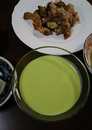 そら豆冷製スープ-レシピのメイン写真