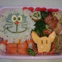 รูปของ キャラ弁 ドラえもん 南極カチコチ大冒険