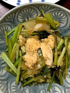 大根葉のにんにく醤油煮-レシピのメイン写真