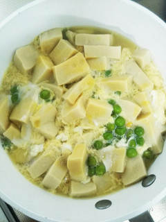 高野豆腐の卵とじ-レシピのメイン写真