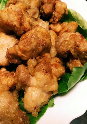 我が家定番味の鶏もも肉の手揉み唐揚げ～☆-レシピのメイン写真