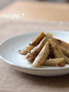 ゴボウの炒めマリネ-レシピのメイン写真
