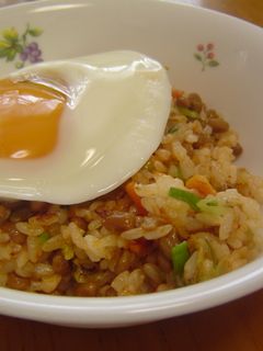 納豆キムチ炒飯-レシピのメイン写真