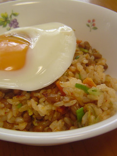 納豆キムチ炒飯-レシピのメイン写真