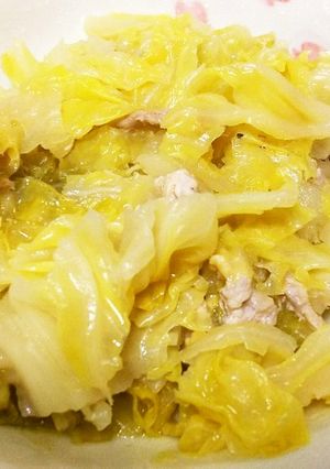 やわらかキャベツと豚肉の重ね煮-レシピのメイン写真