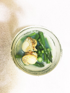 アスパラとホタテの 出汁煮-レシピのメイン写真