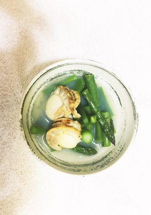 アスパラとホタテの 出汁煮-レシピのメイン写真