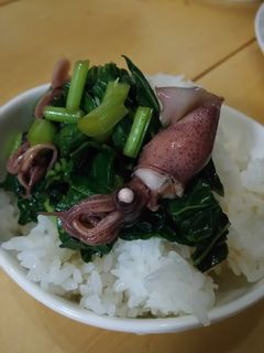 葉わさびとホタルイカの醤油漬け-レシピのメイン写真