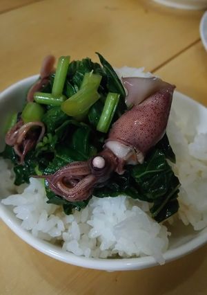 葉わさびとホタルイカの醤油漬け-レシピのメイン写真