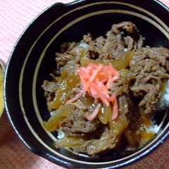 รูปของ 激簡単☆10分で美味しい☆牛丼☆
