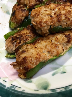 ピーマンの肉詰め-レシピのメイン写真