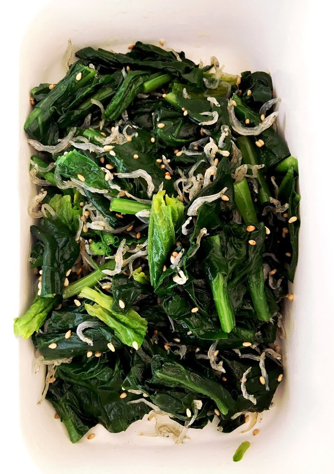 ほうれん草の乾物和え-レシピのメイン写真