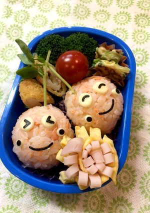 可愛い＊さくらんぼ＊おにぎり弁当-レシピのメイン写真