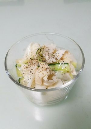 大根とホタテ貝柱のサラダ-レシピのメイン写真