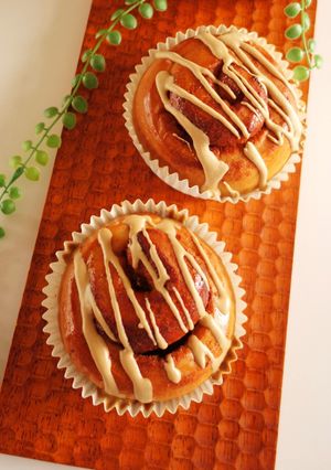 モカロール(HB)(チョコとアイシング)-レシピのメイン写真