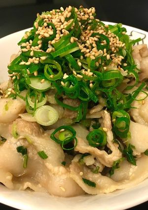 豚バラ肉のネギ塩ダレ焼-レシピのメイン写真