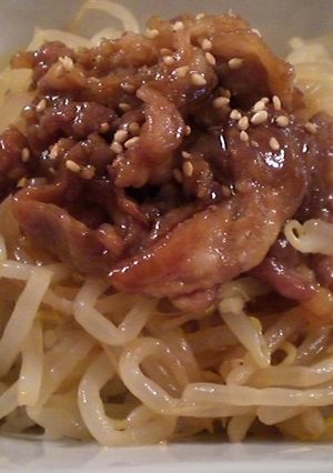 豚ナムル丼-レシピのメイン写真