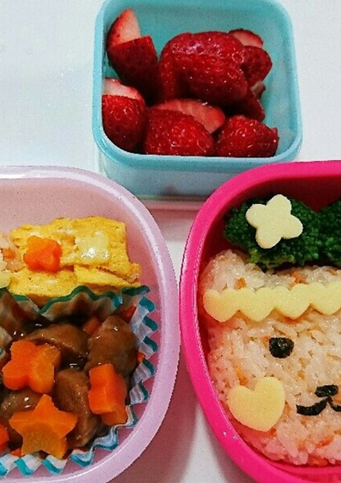 くまさんのお弁当-レシピのメイン写真
