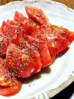 1番簡単で1番美味しいトマトの食べ方-レシピのメイン写真