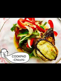 なすのつくねはさみ焼き南蛮-レシピのメイン写真
