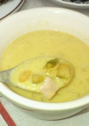 きゃべつとかぼちゃの食べるスープ-レシピのメイン写真