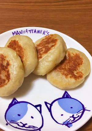 肉じゃがで簡単いも餅【肉じゃがアレンジ】-レシピのメイン写真
