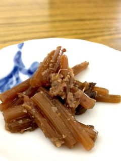 蕗のしょうが煮-レシピのメイン写真