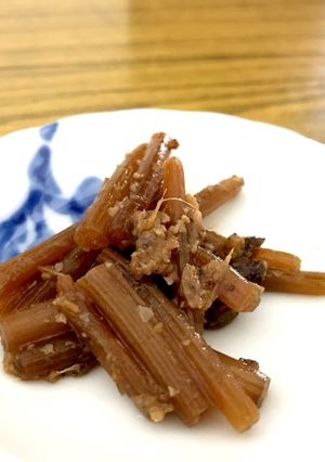 蕗のしょうが煮-レシピのメイン写真