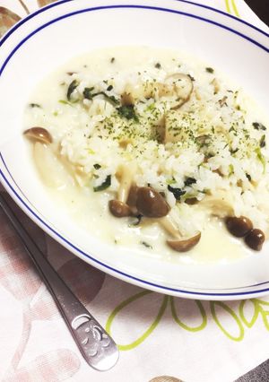 和風クリーミーリゾット-レシピのメイン写真