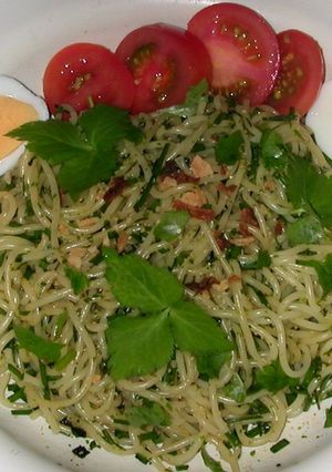 スパ王のりしお風パスタ-レシピのメイン写真