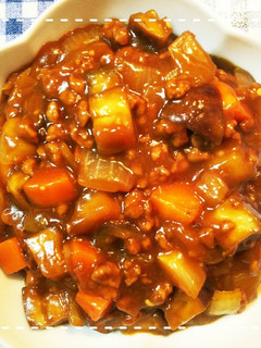 市販ルウで簡単!なすのキーマカレー-レシピのメイン写真