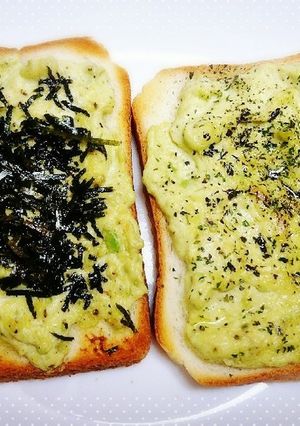 アボカドトースト-レシピのメイン写真