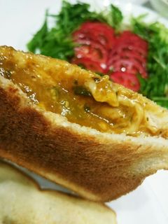 朝カレー。トーストぽけっと。-レシピのメイン写真