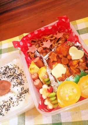 ☆高校男子swimmer弁当☆no.17-レシピのメイン写真