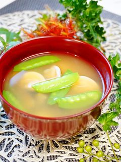 蛤のお出汁が美味しい【蛤のお味噌汁】-レシピのメイン写真