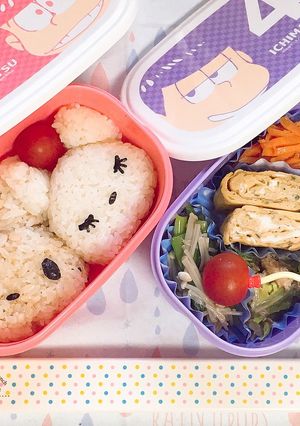なかよしくまさん弁当-レシピのメイン写真