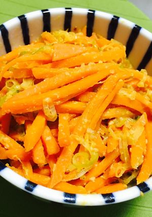ごはんがすすむ〜！にんじんの味噌きんぴら-レシピのメイン写真