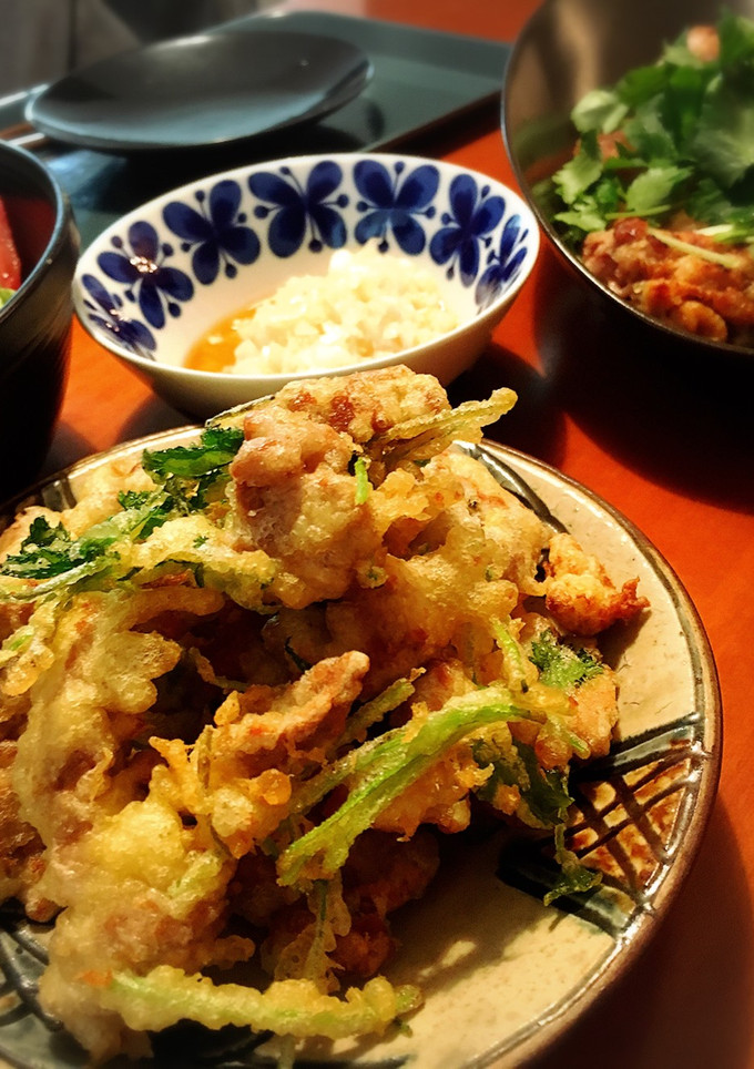 大豆ミートでサクサクかき揚げ-レシピのメイン写真