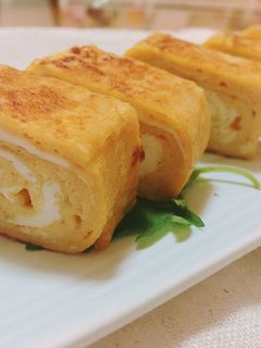 材料2つ!簡単だし巻き卵-レシピのメイン写真