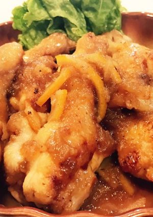 手羽元の甘酸っぱソテー-レシピのメイン写真