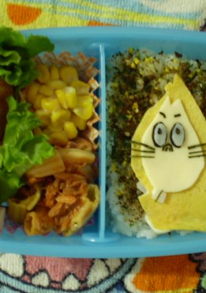 ねずみ男弁当（キャラ弁）-レシピのメイン写真