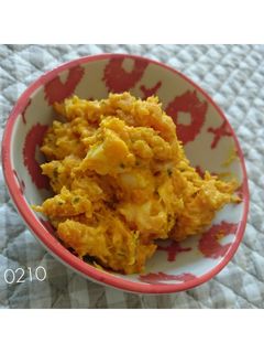 電子レンジで!かぼちゃサラダ-レシピのメイン写真