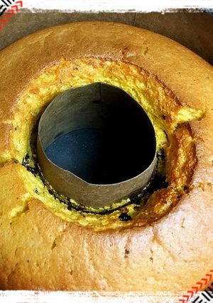 オレンジとチョコのシフォンケーキ-レシピのメイン写真