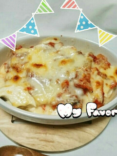 豆腐とキムチのグラタン-レシピのメイン写真