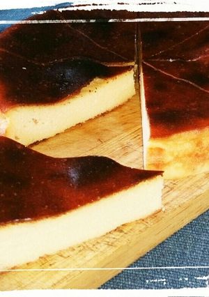 クリームチーズ無しのチーズケーキ-レシピのメイン写真